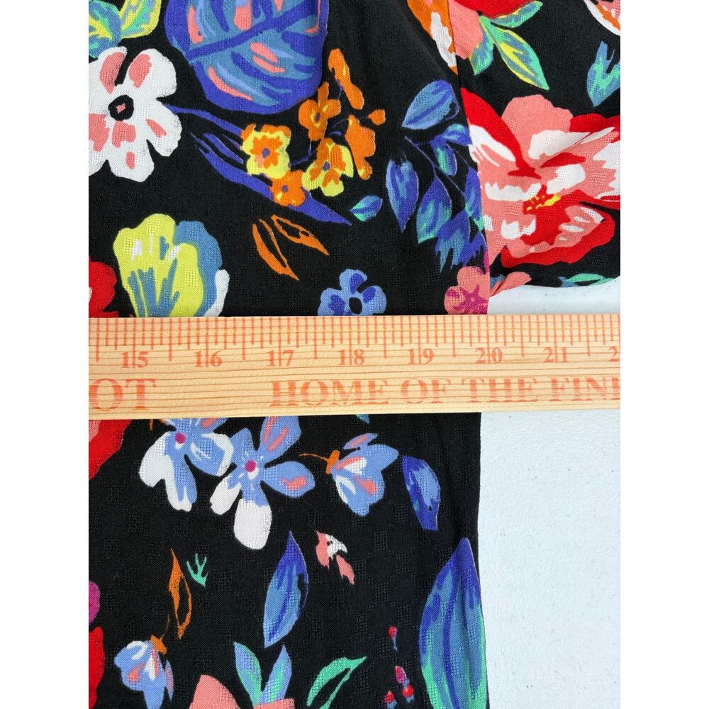 Maeve by Anthropologie Magnolia Tunic Dress XS Colorful Floral Garden Boho - Picture 8 of 13